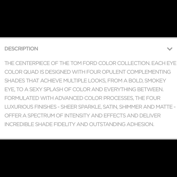 TF TOM FORD EYE COLOR QUAD - Picture 6 of 8